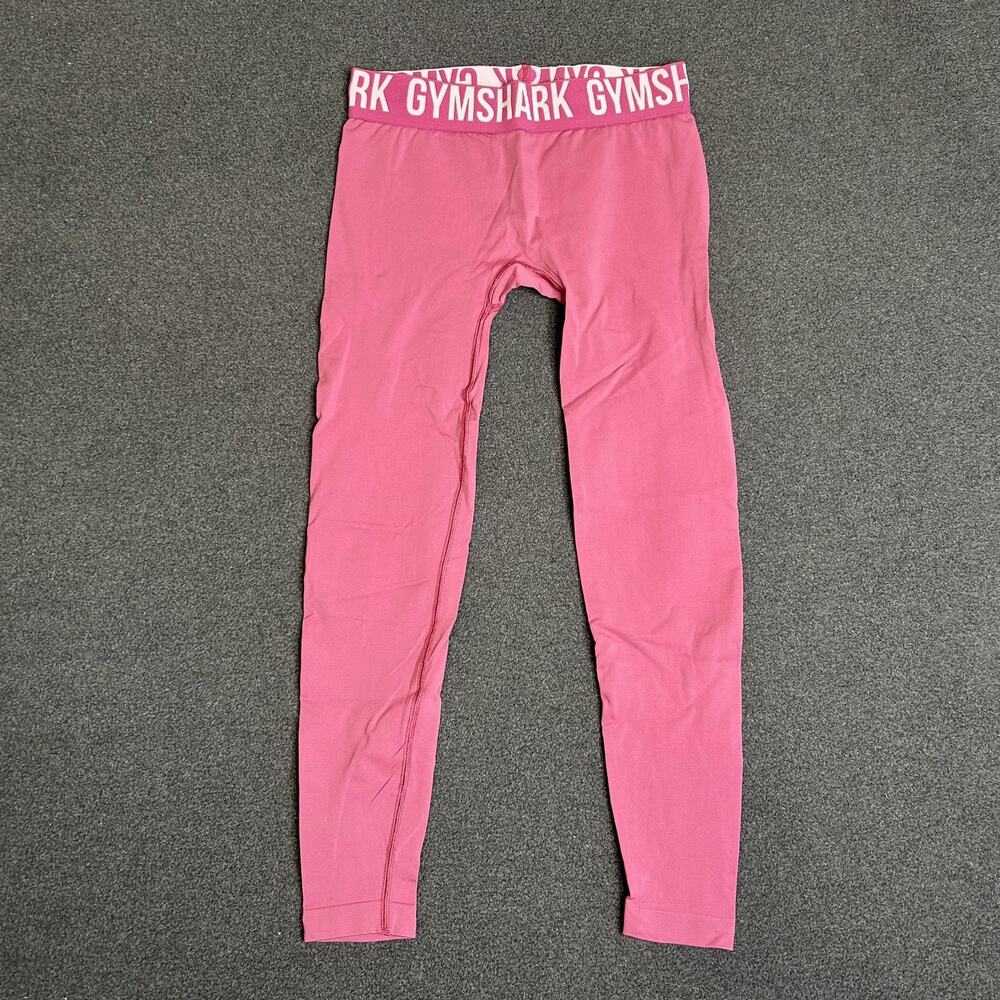 Gymshark Leggings Womens Small Pink Compression Ankle Yoga Workout Athletic